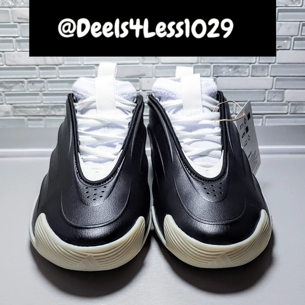 Adidas Harden Vol. 9 Mens Size 9 Black Warm Vanilla White